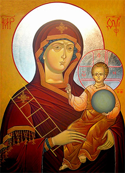 Icoana Maicii Domnului cu Scara
